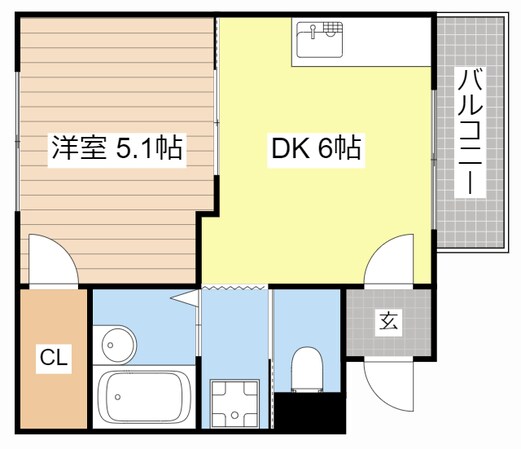 セイコーズマンション川崎の物件間取画像